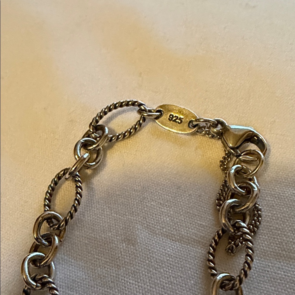 James Avery Oval Twist Charm Bracelet - Picture 3 of 4